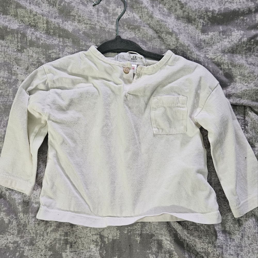 Zara Kids White Shirt